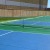 blue and green pickleball court at broadstone north atx in austin, texas